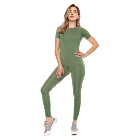 Legginsy basic khaki Legginsy basic khaki