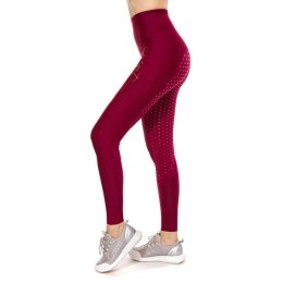 Legginsy letnie Elite bordowe
