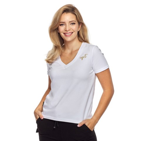 T-shirt v neck biały T-shirt v neck biały