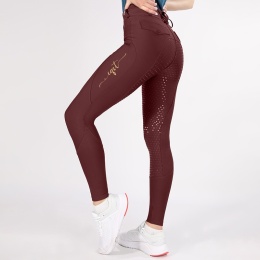 Legginsy letnie Elite 2.0 bordowe